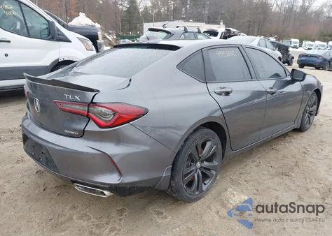 2021 Acura Tlx A-Spec Package из США, поврежденный, VIN 19UUB6F52MA007972